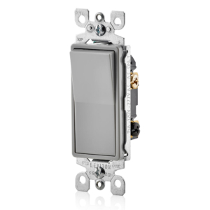 INTERRUPTOR 3 VIAS SILENCIOSO GRIS