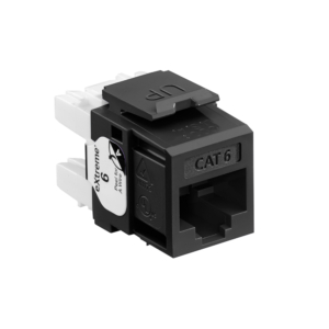 CONECTOR CAT6 NEGRO