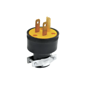 CLAVIJA ATERRIZADA DE HULE REDONDA CON ABRAZADERA