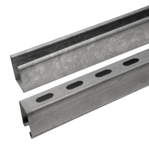 PERFIL UNICANAL PARED DELGADA PERFORADO 4X4