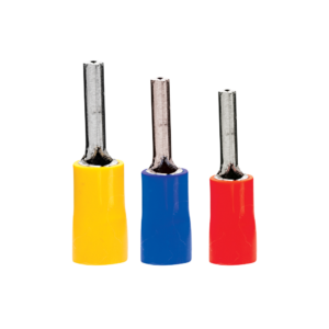 TERMINAL TIPO PUNTA,  AISL. (PVC) PUNTA (ROJA)  22-16 AWG     4.0mm PAQ C/100 PZS