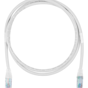 PATCH CORD BCAT6 WHITE 7FT