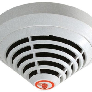 FIRE DETECTOR WITH ROTARY SWITCHES