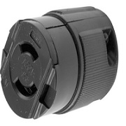 CONECTOR MIDGET TWIST 2P2H 15A, 125V