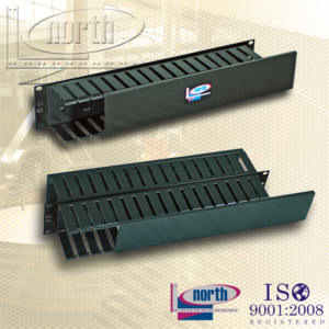 ORGANIZADOR DE CABLES 2 U.R. DOB HORIZ 19