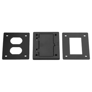 PLACA P/DPLX Y RECTANG P/CAJA PFB NEGRO