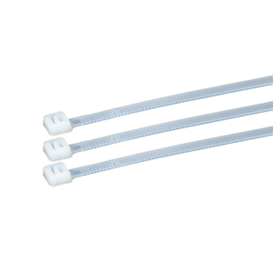 SUJETACAB. NYLON 11.33X.181 /288 X 4.6mm /50LBS /22.6KG/ NEUTRO PAQ C/50 PZS