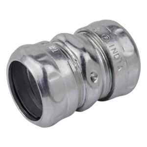 COMPRESSION COUPLING STEEL-ZINC PLATED 1"